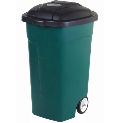 Бак для мусора 105 л на колёсах ЭЛФ424 Эльфпласт в интернет гипермаркете «Планета Лета». Фото Бак для мусора 105 л на колёсах ЭЛФ424 в интернет гипермаркете «Планета Лета». Фото