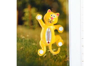 Пластиковый термометр оконный "Тигр"в пакете   4444061 в интернет гипермаркете «Планета Лета». Фото