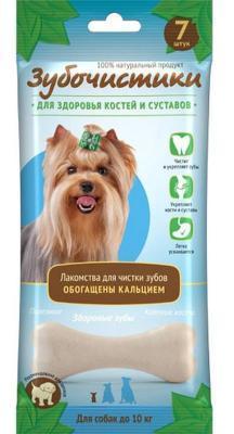 Лакомства Деревенские д/соб мел пор ЗУБОЧИСТИКИ "Кальциевые" 60г в интернет гипермаркете «Планета Лета». Фото