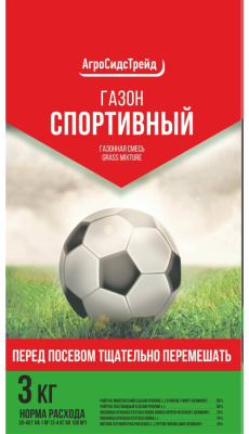 Газон Спортивный 3 кг АСТ в интернет гипермаркете «Планета Лета». Фото