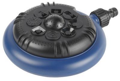 Разбрызгиватель GREEN APPLE 360 град, позиционный, 8 режимов полива (1/24) в интернет гипермаркете «Планета Лета». Фото