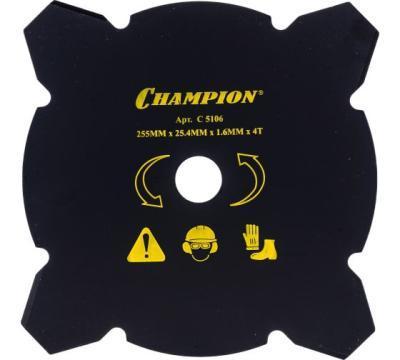 Нож CHAMPION 4-х зубчатый d=255*25.4mm (тип В)   C5106 в интернет гипермаркете «Планета Лета». Фото