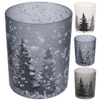 Подсвечник 9х9х10см (стекло) AC6003110 нг в интернет гипермаркете «Планета Лета». Фото