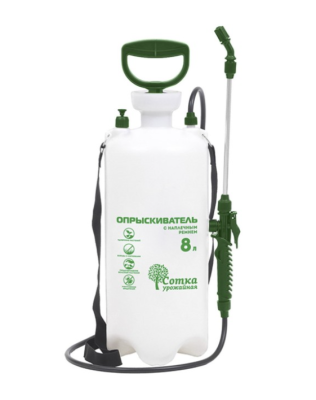Опрыскиватель 8 л `Урожайная сотка` 335066-00 в интернет гипермаркете «Планета Лета». Фото