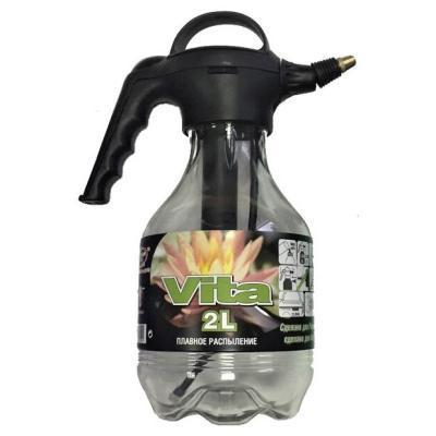 Опрыскиватель помповый "VITA" с регул.распыл. 2л в интернет гипермаркете «Планета Лета». Фото