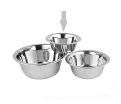 Миска для собак из нерж.стали 0,75 л 35315 в интернет гипермаркете «Планета Лета». Фото