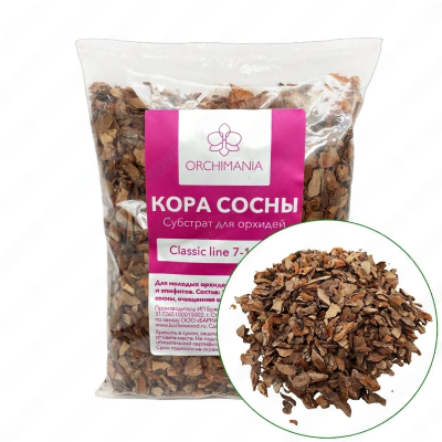 Грунт для орхидей (кора сосны 7-19 мм) Орхимания Классик 2 л в интернет гипермаркете «Планета Лета». Фото