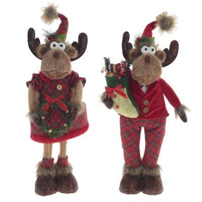 Игрушка мягкая Лось H56 см 2в 779464 Max Christmas в интернет гипермаркете «Планета Лета». Фото Игрушка мягкая Лось H56 см 2в 779464 в интернет гипермаркете «Планета Лета». Фото