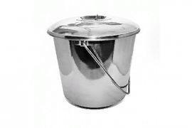 КМК Ведро нерж. 12л с/кр МН-192/А (КМК) в интернет гипермаркете «Планета Лета». Фото