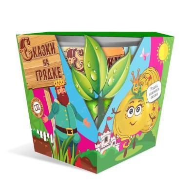 Набор для выращивания СКАЗКИ НА ГРЯДКЕ Томат Златовласка в интернет гипермаркете «Планета Лета». Фото