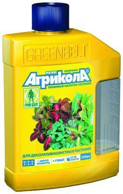 Удобрение Агрикола Аква для декоративнолистных растений 250мл в интернет гипермаркете «Планета Лета». Фото