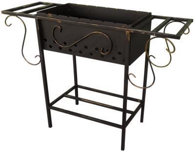 Мангал МС-12(Длина:85  Ширина:28 Высота:75) СТАНКОИНСТРУМЕНТ в интернет гипермаркете «Планета Лета». Фото Мангал МС-12(Длина:85  Ширина:28 Высота:75) в интернет гипермаркете «Планета Лета». Фото