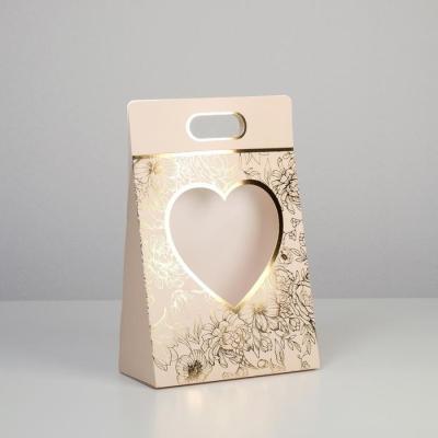 Пакет подарочный д/цветов 24×12,5×37 см 5467281 в интернет гипермаркете «Планета Лета». Фото