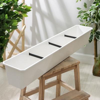 Ящик балконный 100 см мраморный в интернет гипермаркете «Планета Лета». Фото