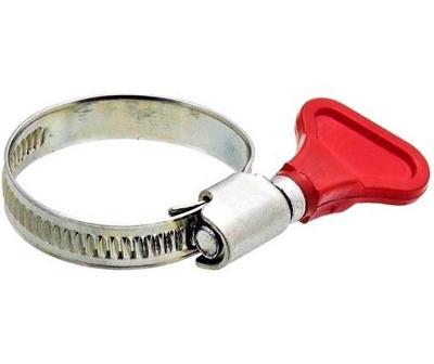 Хомут стальной с бабочкой 8мм Ø15мм (2шт) 204588 в интернет гипермаркете «Планета Лета». Фото