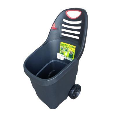 Тележка садовая 65 л черный H809 в интернет гипермаркете «Планета Лета». Фото