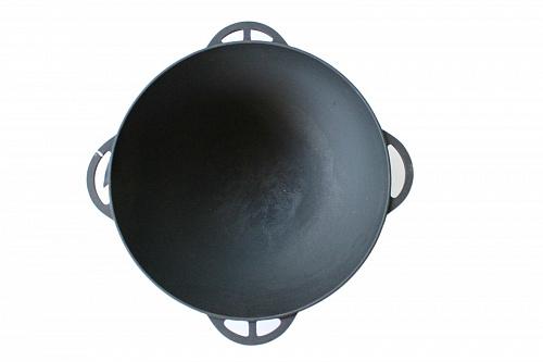 Кастрюля-казан с крышкой чугунные 17 л в интернет гипермаркете «Планета Лета». Фото