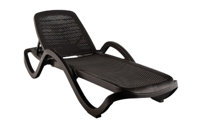 Шезлонг пластик CAPRI плетеный шоколад ЦБ-00000889 ELLASTIK-PLAST в интернет гипермаркете «Планета Лета». Фото Шезлонг пластик CAPRI плетеный шоколад ЦБ-00000889 в интернет гипермаркете «Планета Лета». Фото