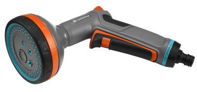 Пистолет- распылитель GARDENA для полива многофункциональный Comfort 18315 в интернет гипермаркете «Планета Лета». Фото