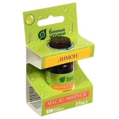 Масло "Лимон" эфирное 15 мл БШ 30010 в интернет гипермаркете «Планета Лета». Фото