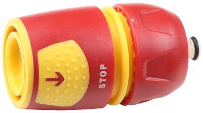 Соединитель GRINDA универсальный PROLine TU-A, 1/2"-3/4" с автостопом быстросъёмный из ударопрочного в интернет гипермаркете «Планета Лета». Фото