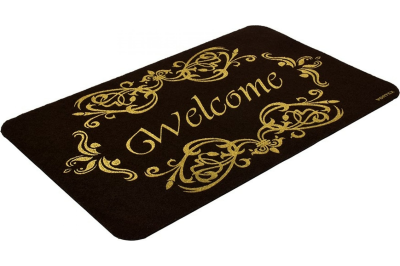 Коврик придверный "Welcome" ажурный 50*80см 24257 в интернет гипермаркете «Планета Лета». Фото