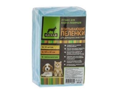 Пеленки гигиенические для животных 60х40см (10шт) в интернет гипермаркете «Планета Лета». Фото