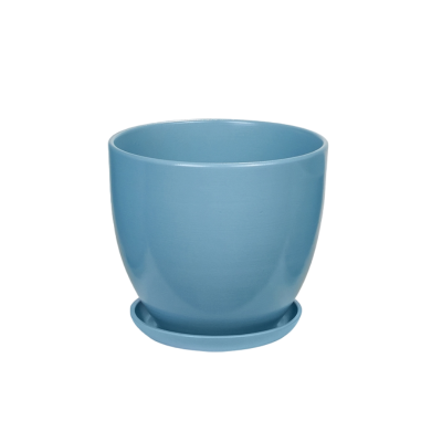 Горшок Бруннера высокий овал d12, h10см, 0,6л в интернет гипермаркете «Планета Лета». Фото