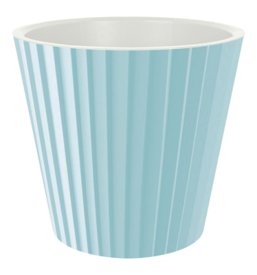Горшок для цветов Sand D230мм 5,8л Небесный в интернет гипермаркете «Планета Лета». Фото