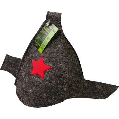 Шапка Буденовка "Нot Pot", войлок 100%  /20 в интернет гипермаркете «Планета Лета». Фото