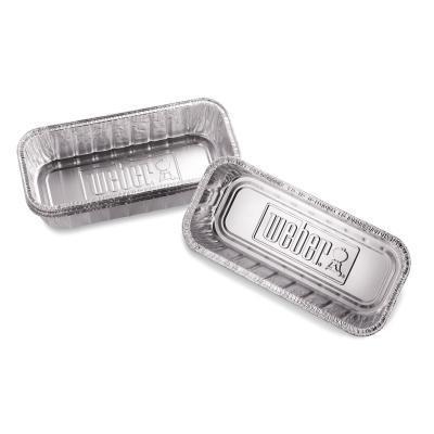 Поддоны Weber алюминиевые Summit/SmokeFire 10 шт 6498 в интернет гипермаркете «Планета Лета». Фото