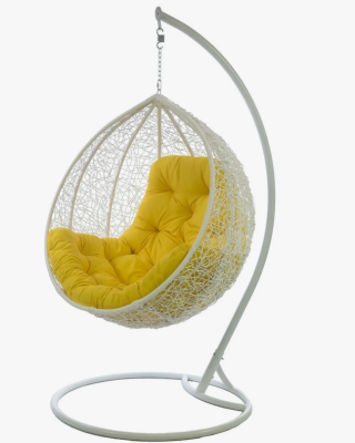 Подушка на кресло-кокон Дарина, желтый в интернет гипермаркете «Планета Лета». Фото