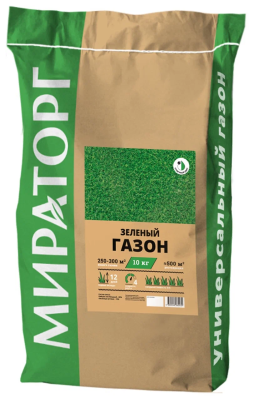 Семена газонной травы Зеленый газон 10кг Мираторг в интернет гипермаркете «Планета Лета». Фото Семена газонной травы Зеленый газон 10кг в интернет гипермаркете «Планета Лета». Фото
