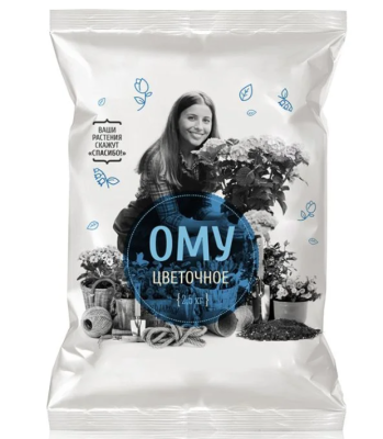 ОМУ Цветочное 0,9кг в интернет гипермаркете «Планета Лета». Фото