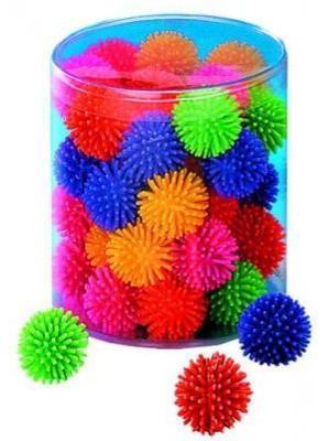 Мяч игольчатый 3,8см дисплей 18681 в интернет гипермаркете «Планета Лета». Фото