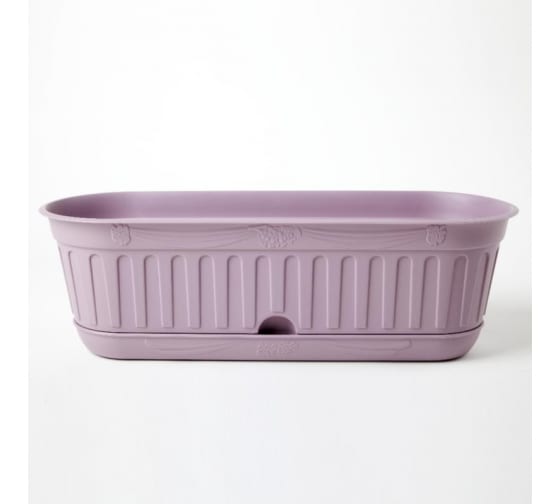 Балконный ящик Etika с прикреп. поддоном 49*18; h15 см лаванда 30950 в интернет гипермаркете «Планета Лета». Фото