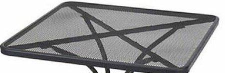 Стол квадрат 70х70х71 см черный X81000050 в интернет гипермаркете «Планета Лета». Фото