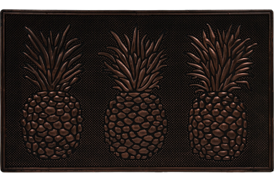 Коврик придверный 45*75 см, медь, "Ананасы" 24316 в интернет гипермаркете «Планета Лета». Фото