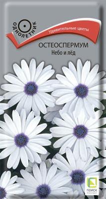 Остеоспермум Небо и лед (ЦВ) ("1) 0,1гр. в интернет гипермаркете «Планета Лета». Фото