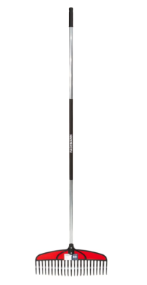 Грабли для листвы FACHMANN Garten пластиковые с алл. Черенком в интернет гипермаркете «Планета Лета». Фото
