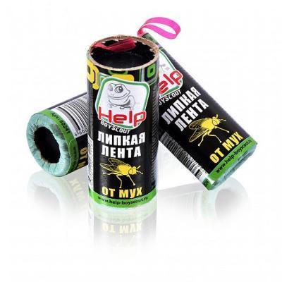 Липкая лента HELP от МУХ, 4 шт. /96/24 в интернет гипермаркете «Планета Лета». Фото