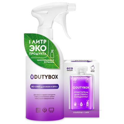 Средство чистящее DUTYBOX Glass д/мойки стёкол и зерка концент. сет db-1306 в интернет гипермаркете «Планета Лета». Фото