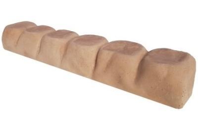 Бордюр "Старый город прямой" № 4, №48 песочно-коричневый 59*12*6 в интернет гипермаркете «Планета Лета». Фото