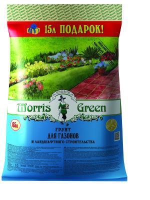 Грунт Morris Green для газонов и ландшафтного строительства 65л в интернет гипермаркете «Планета Лета». Фото