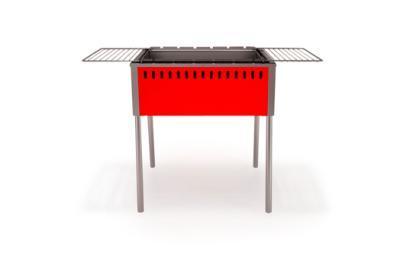 Мангал с откидными решетками  "Safer" Grillux в интернет гипермаркете «Планета Лета». Фото Мангал с откидными решетками  "Safer" в интернет гипермаркете «Планета Лета». Фото