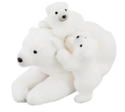 Фигура Медведица с двумя медвежатами h 45см F1365 в интернет гипермаркете «Планета Лета». Фото