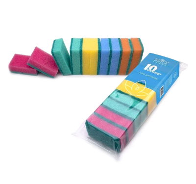 Губка для посуды гх 005 "Стандарт-10" WB в интернет гипермаркете «Планета Лета». Фото