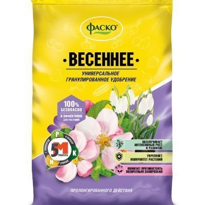 Удобрение сухое Фаско 5М минеральное Весна гранулированное 1 кг в интернет гипермаркете «Планета Лета». Фото