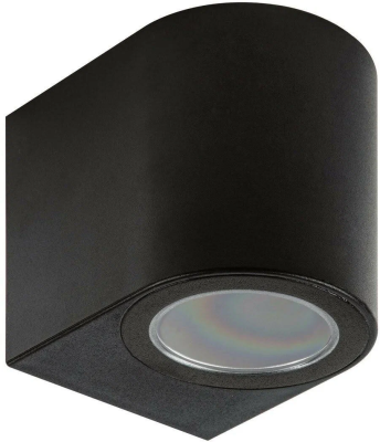 Садовый светильник, под лампу GU10,  накладной, черный, UUL-P51A 6W/GU10 IP65 BLACK в интернет гипермаркете «Планета Лета». Фото