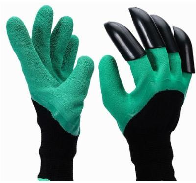 Перчатки садовые с когтями Garden Genie Gloves в интернет гипермаркете «Планета Лета». Фото